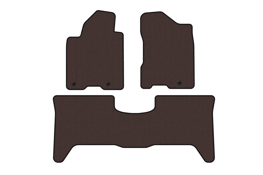 Nissan Armada 2003–2015 Gummimåtter Carsuit (2 rækker, 2003-2008, brun) Image