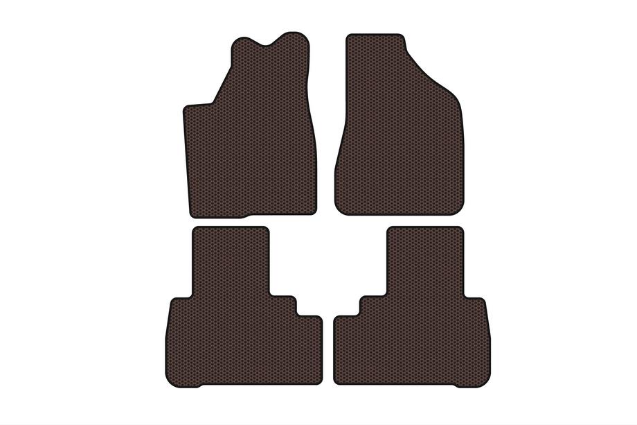 Nissan Murano 2002–2008 Gummimåtter Carsuit (Brun) Image