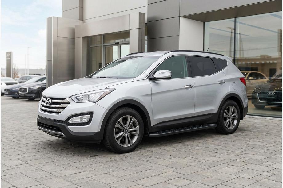 Hyundai Santa Fe 3 2012–2018 Sidetrin Allmond Black (2 stk., aluminium) Image
