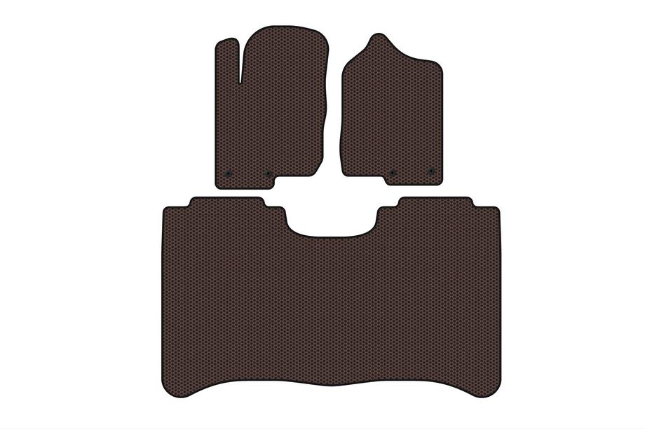 Nissan Titan 2004–2011 Gummimåtter Carsuit (Brun) Image