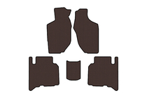 Opel Frontera 1998–2003 Gummimåtter Carsuit (5-dørs, brun) foto 1