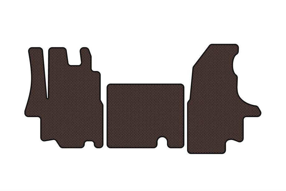 Opel Movano 2004–2010 Gummimåtter Carsuit (Brun) Image