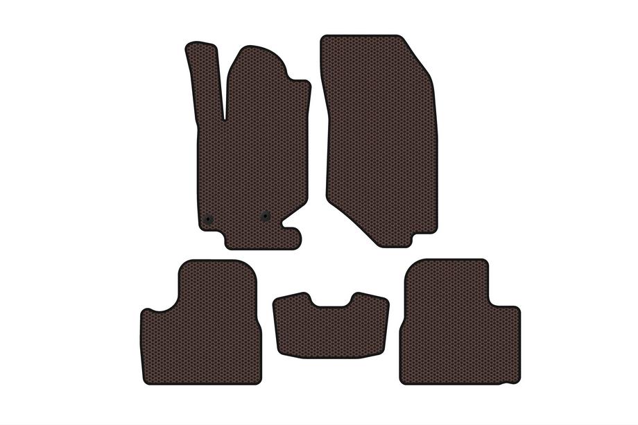 Peugeot 2008 2019– Gummimåtter Carsuit (Brun) Image