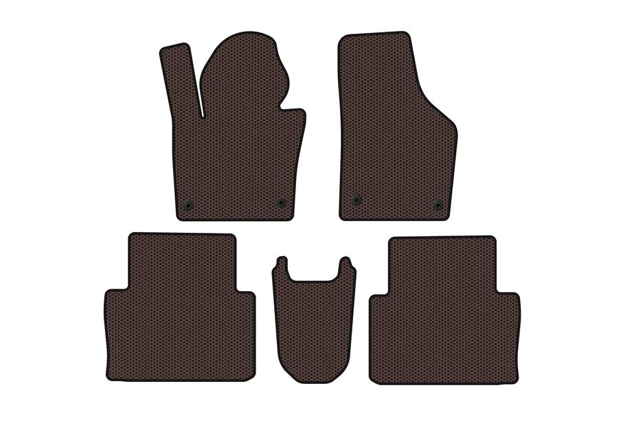 Seat Alhambra 2010– Gummimåtter Carsuit (2015+, brun) Image