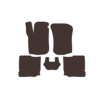 Gummimåtter Carsuit (HB, 5-dørs, brun) Seat Leon 1999–2005 foto 1