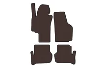 Seat Toledo 2005–2012 Gummimåtter Carsuit (Brun) foto 1