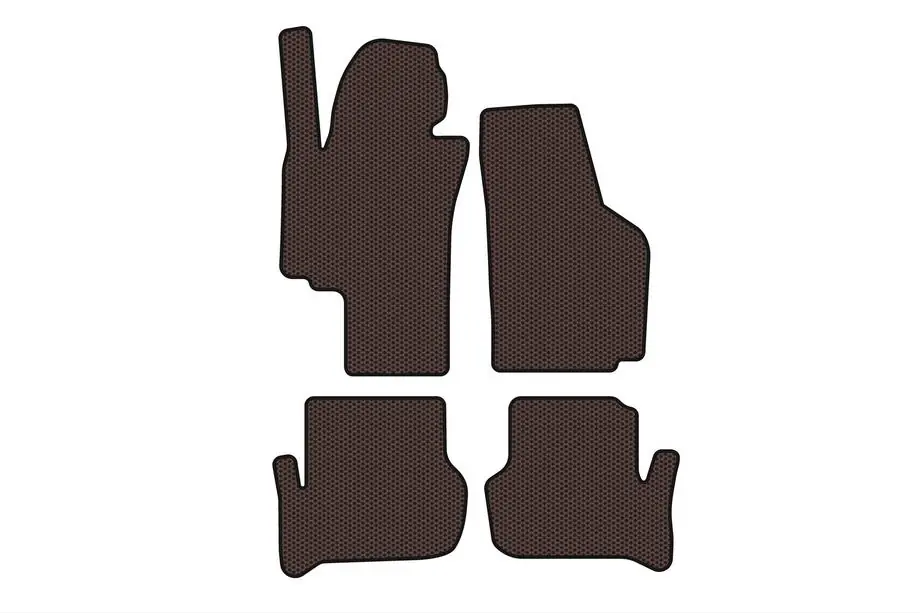Seat Toledo 2005–2012 Gummimåtter Carsuit (Brun) Image