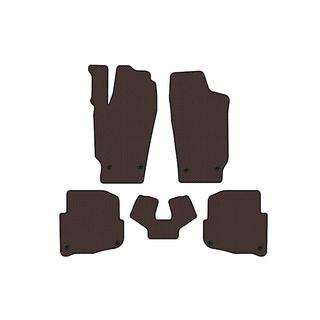 Gummimåtter Carsuit (SD, brun) Skoda Fabia 2000–2007 foto 1