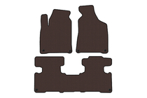 SsangYong Korando 2010–2019 Gummimåtter Carsuit (2010-2016, brun) foto 1