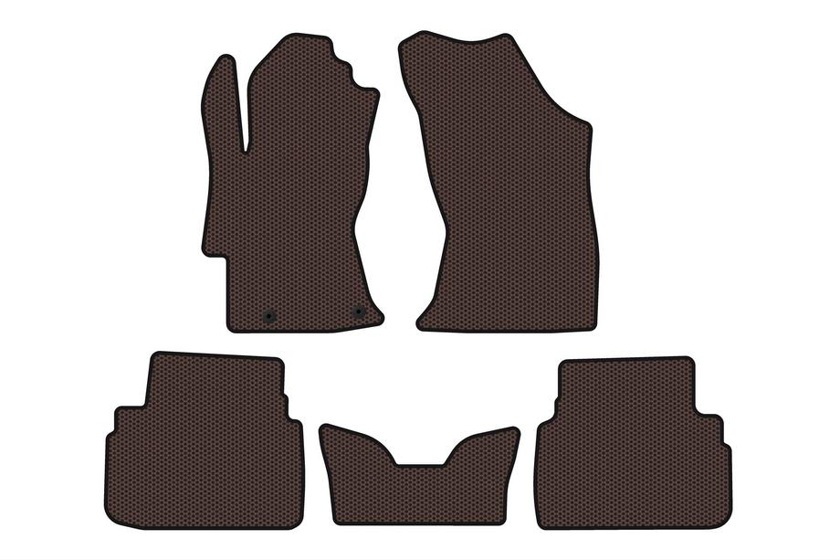 Subaru XV 2017–2023 Gummimåtter Carsuit V2 (Brun) Image