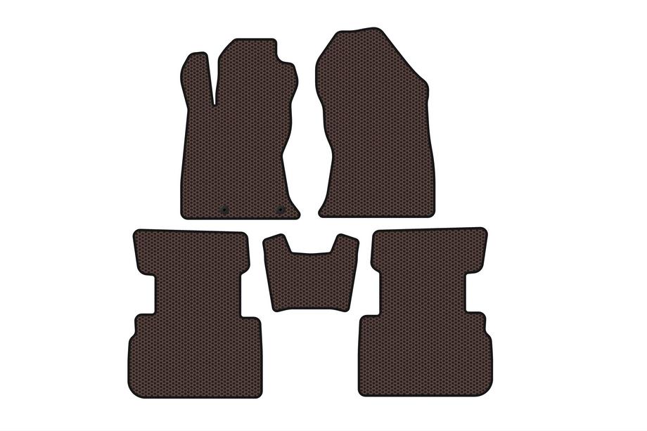 Subaru Forester 2018–2024 Gummimåtter Carsuit (Brun) Image