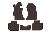 Subaru Impreza 2011–2016 Gummimåtter Carsuit (SD, brun) foto 1
