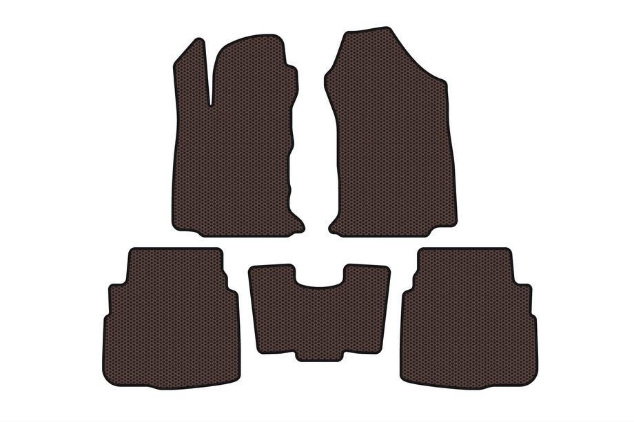 Subaru Outback 2019– Gummimåtter Carsuit (Brun) Image