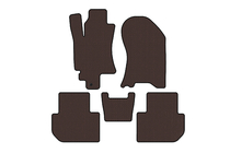 Subaru Tribeca 2005–2014 Gummimåtter Carsuit (Brun) foto 1