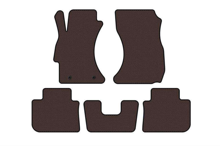 Subaru WRX 2014– Gummimåtter Carsuit (SD, brun) Image