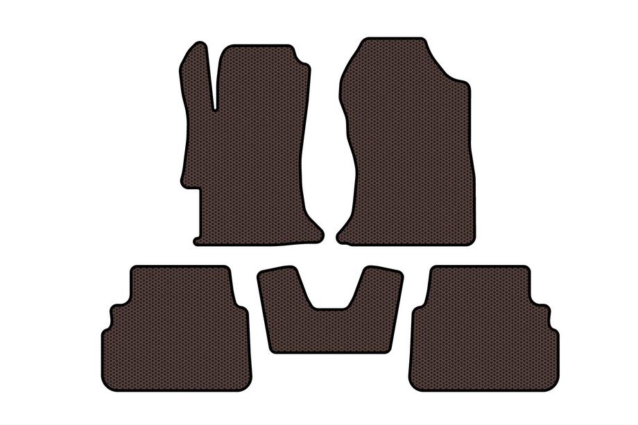 Subaru XV 2017–2023 Gummimåtter Carsuit V1 (Brun) Image