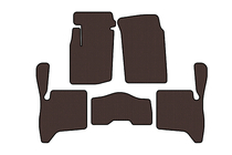 Suzuki Vitara 1998–2006 Carsuit gummimåtter til kabine (3-dørs, brun) foto 1