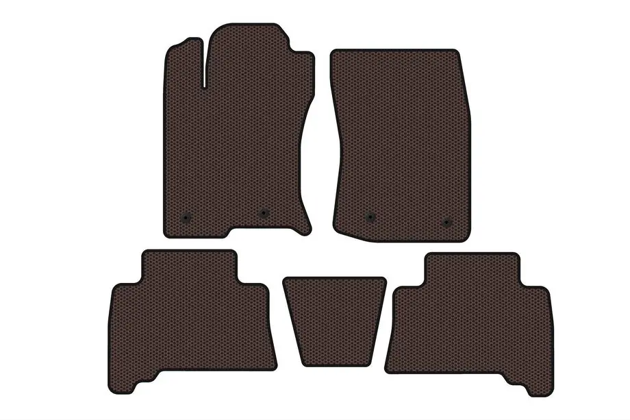 Toyota 4Runner 2009–2024 Gummimåtter Carsuit (2009-2014, brun) Image
