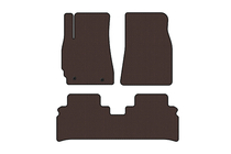 Toyota Highlander 2000–2008 Gummimåtter Carsuit (Brun) foto 1