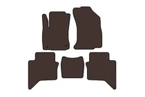 Toyota Hilux 2015– Gummimåtter Carsuit (Brun) foto 1