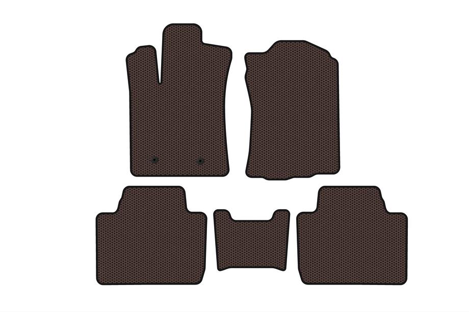 Toyota Tacoma 2015–2023 Gummimåtter Carsuit (Brun) Image