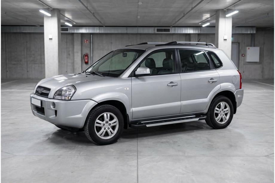 Hyundai Tucson JM 2004– RedLine V1 sidestrin (2 stk., aluminium) Image