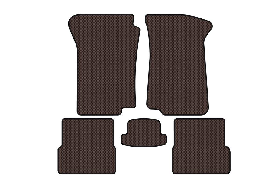 Volkswagen Golf 2 1983–1992 Gummimåtter Carsuit (Brun) Image