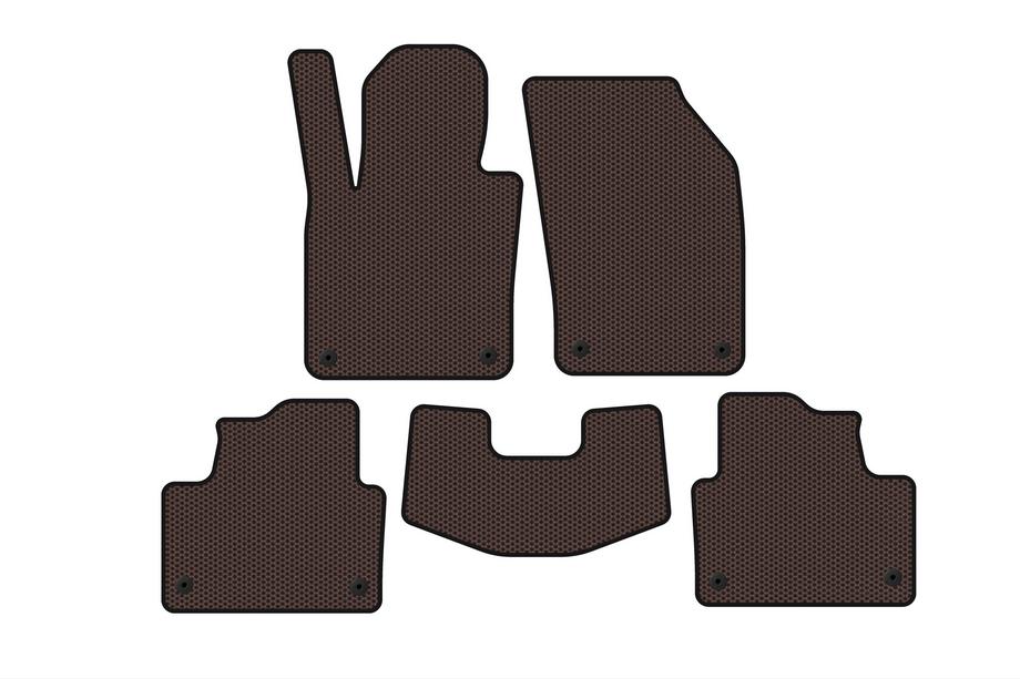 Volvo S60 2019– Gummimåtter Carsuit (Brun) Image