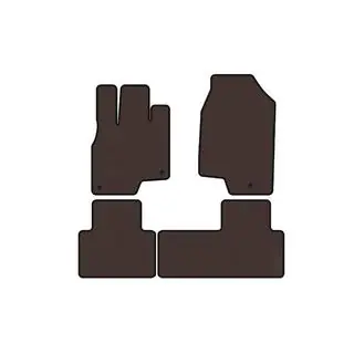 Gummimåtter Carsuit (Brun)