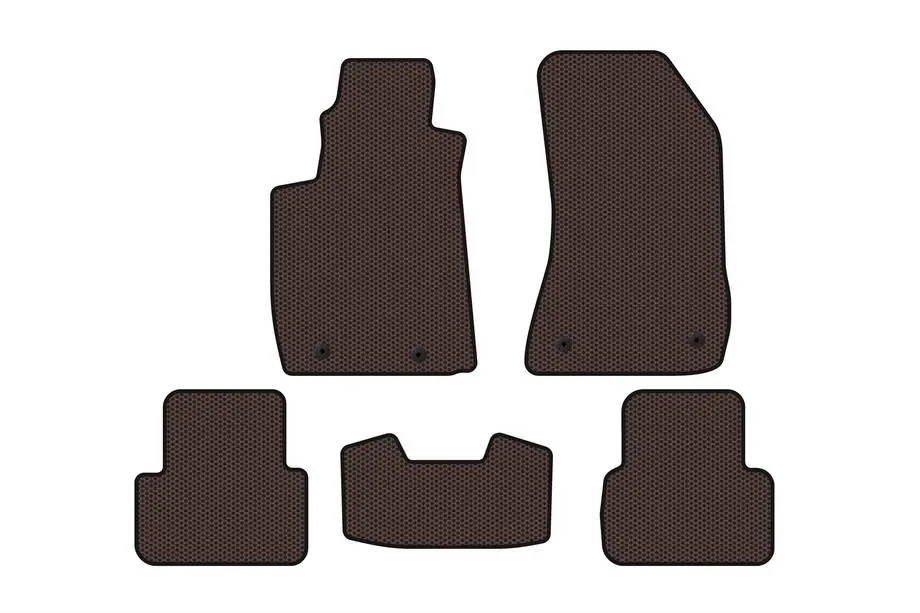 Alfa Romeo 159 2005–2011 Gummimåtter Carsuit V-2 (Brun) Image