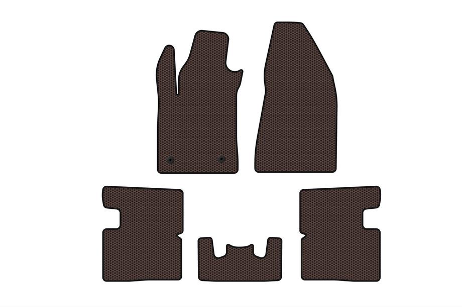 Alfa Romeo Giulietta 2010–2020 Gummimåtter Carsuit (Brun) Image