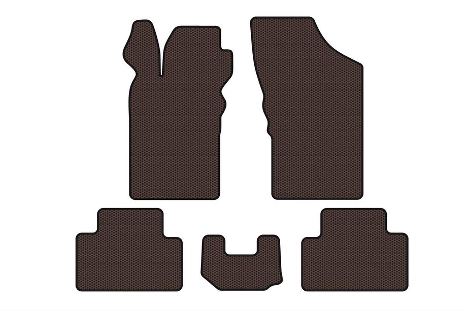 Alfa Romeo GT 2003–2010 Gummimåtter Carsuit (Brun) Image