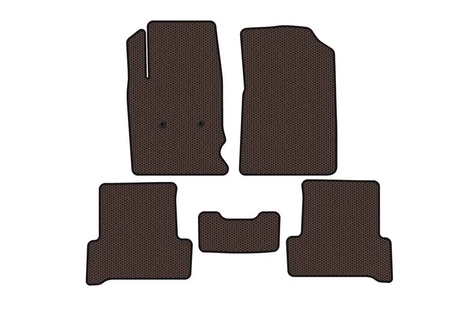 Chevrolet Colorado 2012–2022 Gummimåtter Carsuit (Brun) Image