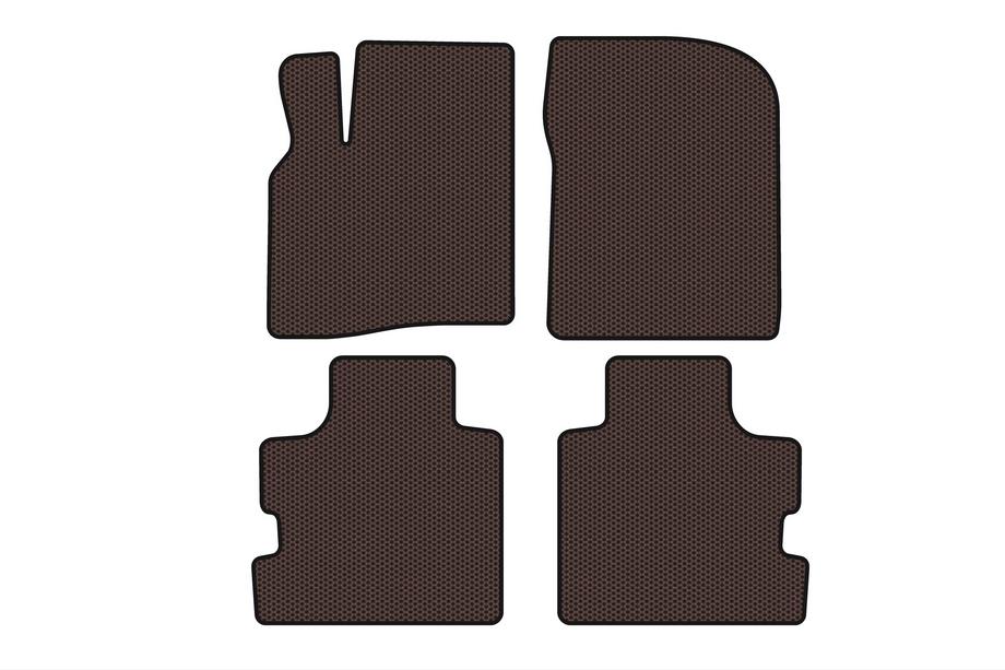 Chrysler Pacifica 2004–2008 Gummimåtter Carsuit (Brun) Image