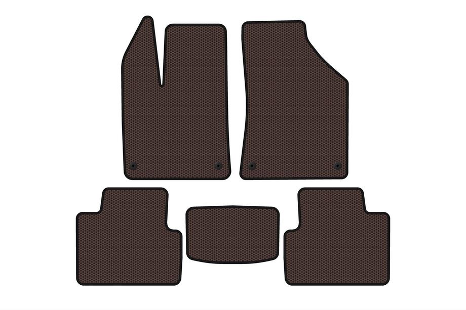Chrysler 200 I 2010–2014 Gummimåtter Carsuit (Brun) Image