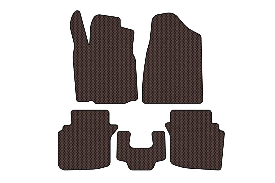Chrysler Sebring II 2001–2006 Gummimåtter Carsuit (2004-2006, brun) Image
