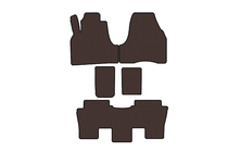 Citroen C-8 2002–2014 Gummimåtter Carsuit (Brun) foto 1