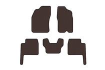 Dodge Durango 2004–2009 Gummimåtter Carsuit (Brun) foto 1