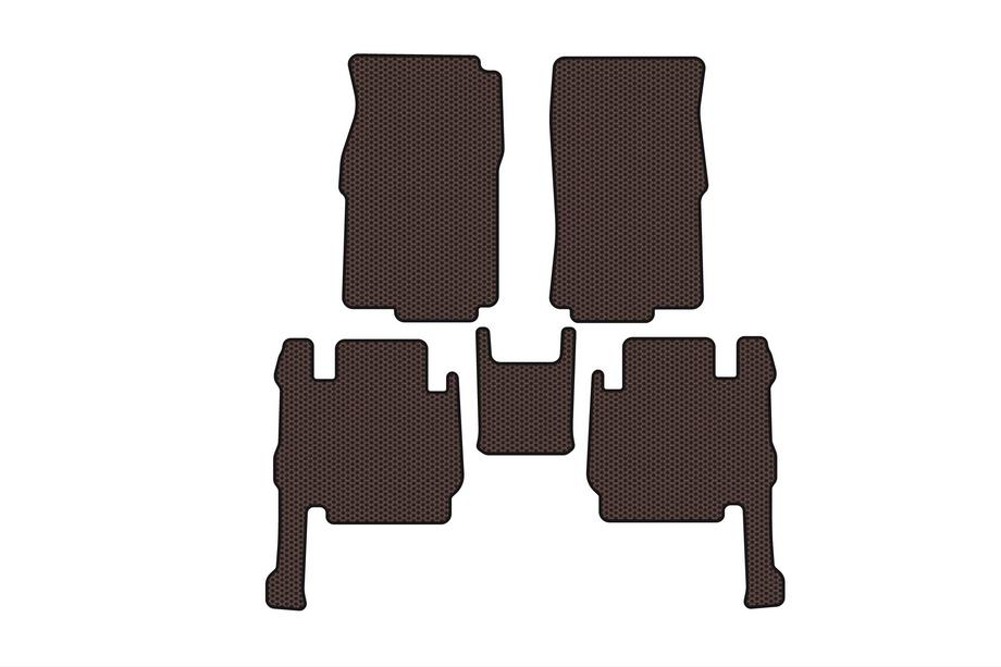 GreatWall Wingle 5 2006– Gummimåtter Carsuit (Brun) Image