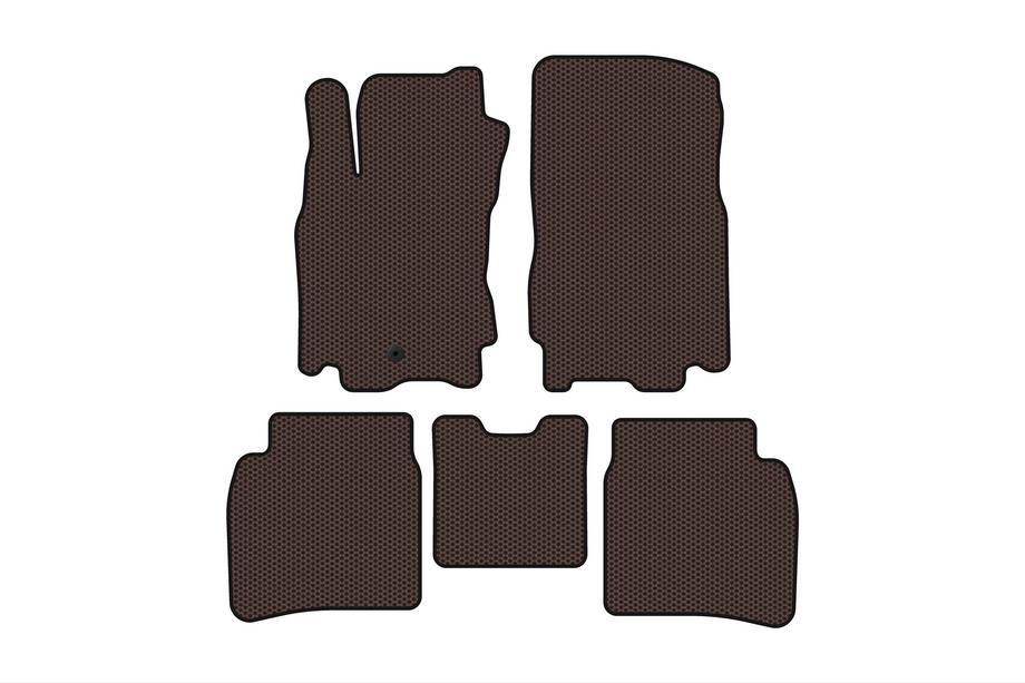 Nissan Note 2004–2012 Gummimåtter Carsuit (Brun) Image