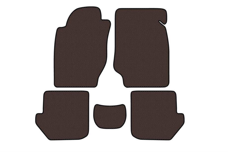 Toyota Rav 4 1996–2001 Gummimåtter Carsuit (Brun) Image