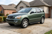 Kia Sorento I BL 2002–2009 Allmond Black sidetrin (2 stk., aluminium) foto 1