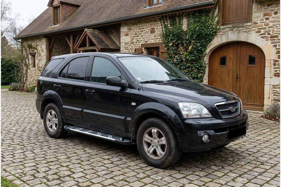 Kia Sorento I BL 2002–2009 Sunrise sidetrin (2 stk., aluminium) Image