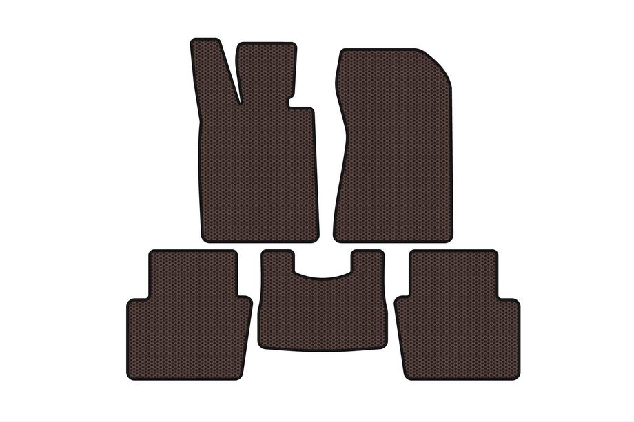 Honda Legend 2004–2012 Gummimåtter Carsuit (Brun) Image