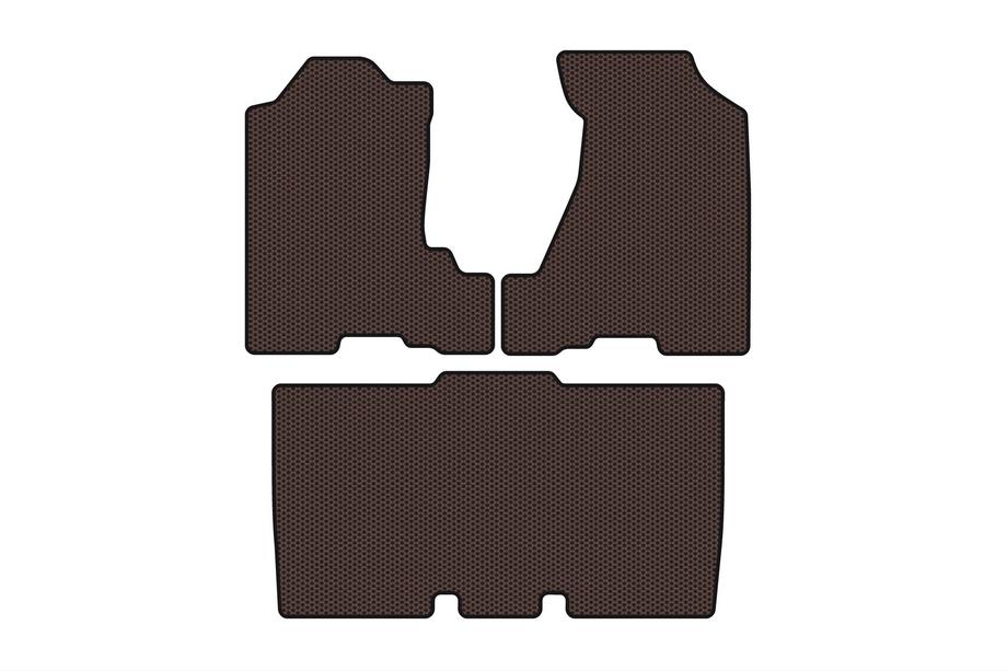 Honda Element 2003–2011 Gummimåtter Carsuit (Brun) Image