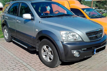 Kia Sorento I BL 2002–2009 RedLine V1 sidestrin (2 stk., aluminium) foto 1