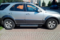 Kia Sorento I BL 2002–2009 RedLine V1 sidestrin (2 stk., aluminium) foto 4