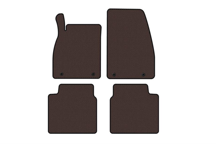 Saab 9-5 2010–2012 Gummimåtter Carsuit (Brun) Image