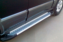Kia Sorento I BL 2002–2009 Sidetrin Line (2 stk., aluminium) foto 1