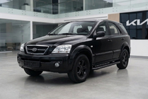 Kia Sorento I BL 2002–2009 Sidetrin Bosphorus Black (2 stk., aluminium) foto 1